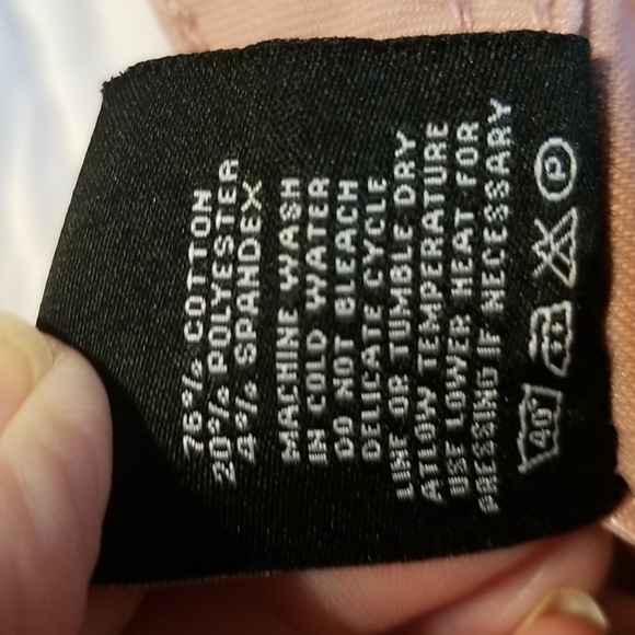 LOVER BRAND, JEANS LEGGINGS Sz M, White & Mauve, EUC, CL #132 - Picture 8 of 10